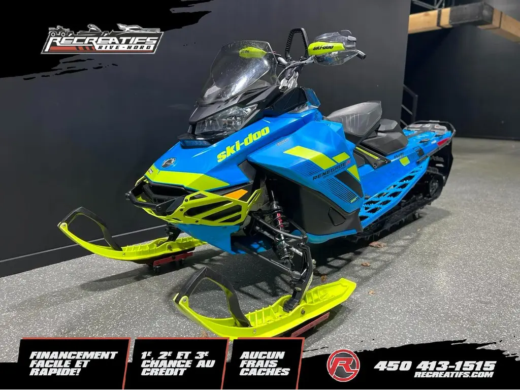 2018 Ski-Doo BACKCOUNTRY X 850 ETEC - **MOTONEIGE HYBRIDE!**