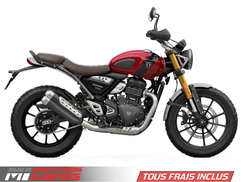 2025 Triumph Scrambler 400 X Frais inclus+Taxes