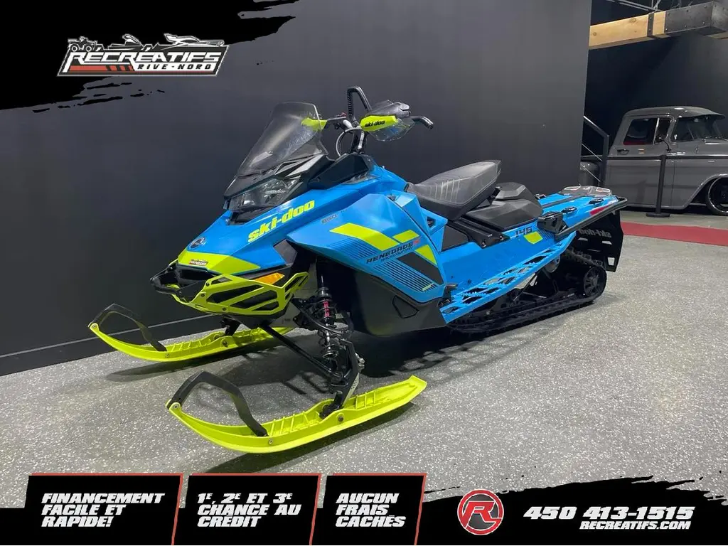 2018 Ski-Doo BACKCOUNTRY X 850 ETEC - **MOTONEIGE HYBRIDE**