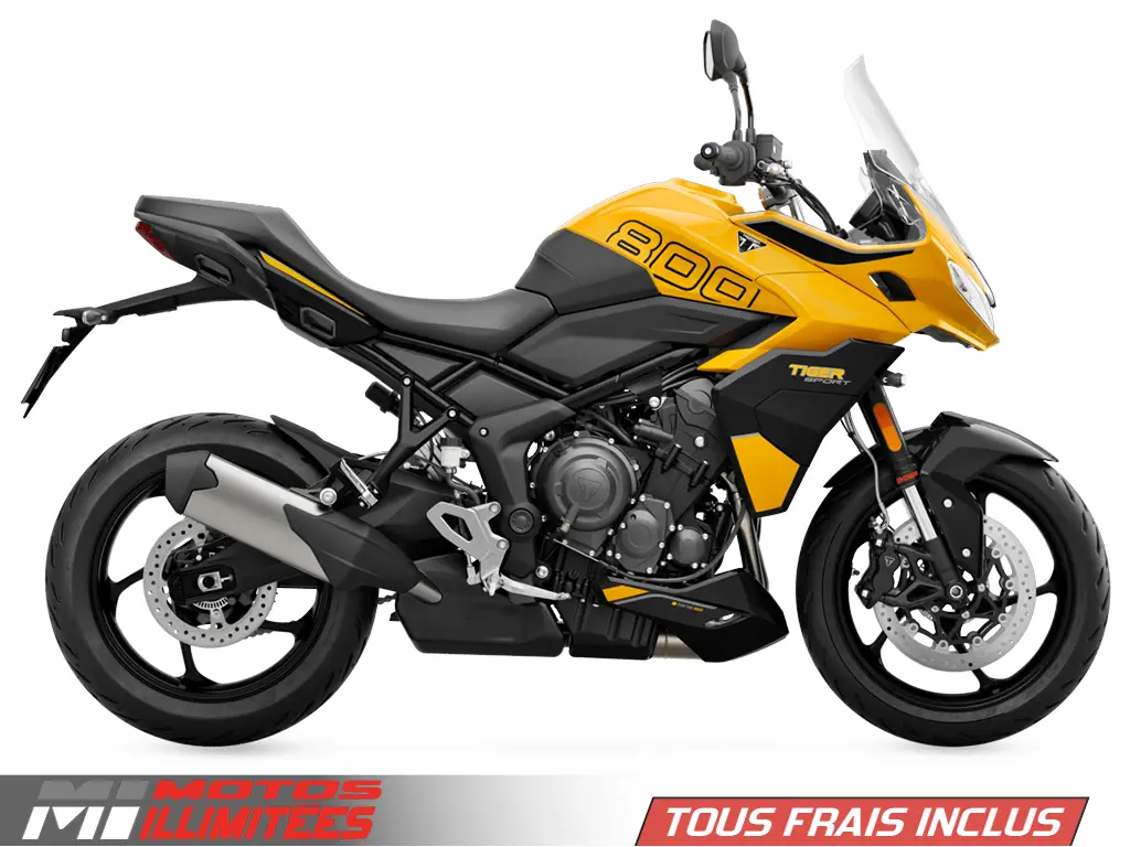 2025 Triumph Tiger 800 Sport Frais inclus+Taxes