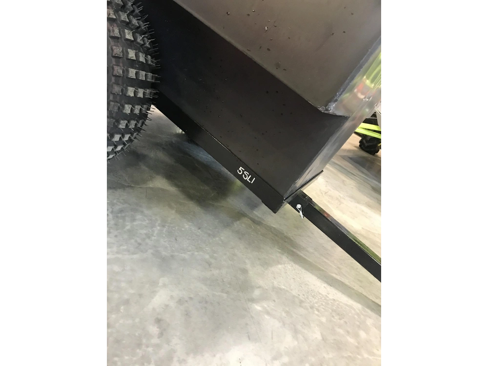2024 Paddle Plastics Ltd. 5' Single Axle Slope Back alt