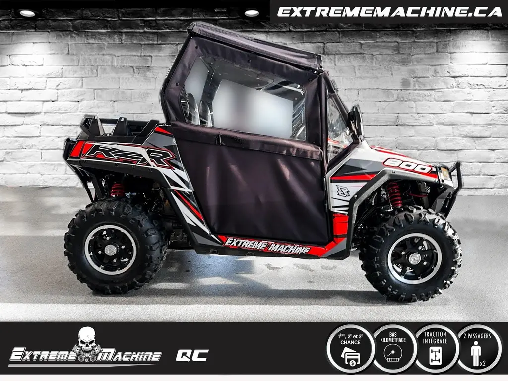 2012 Polaris RZR 800 SEULEMENT 4130KM – TRÈS PROPRE!!!