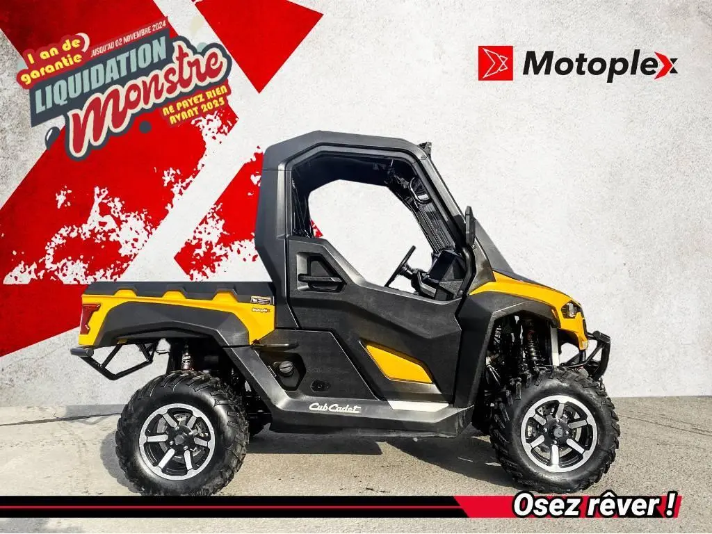 2018 Cub Cadet Challenger MX750 Cabine Fermer