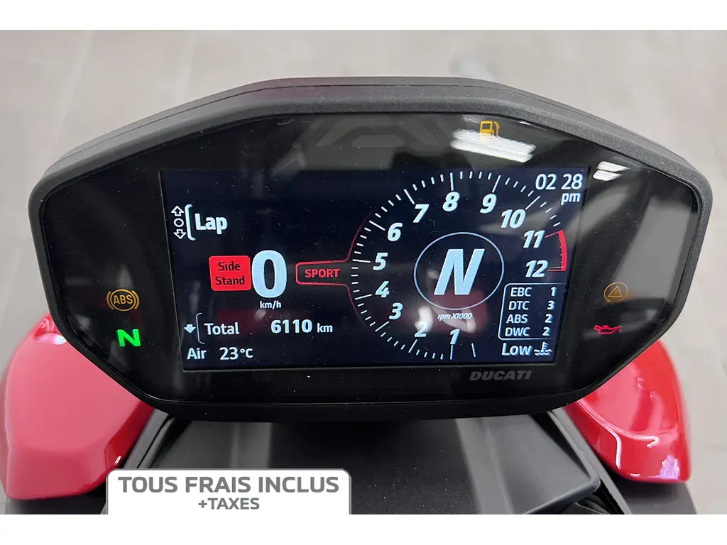 2022 Ducati Streetfighter V2 - Frais inclus+Taxes