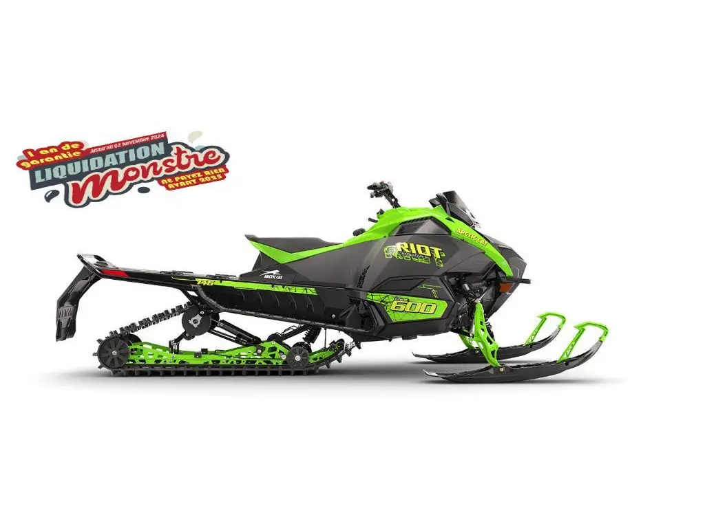 2025 Arctic Cat Riot 600 Sno Pro ES 1.35