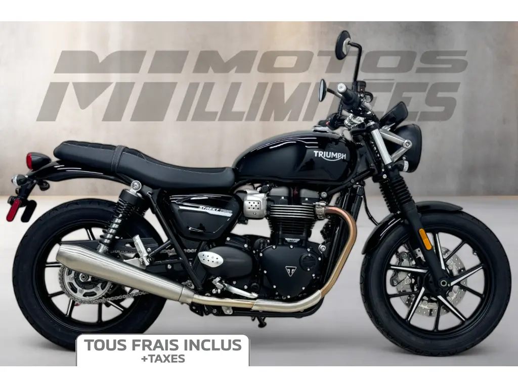 2020 Triumph Street Twin 900 ABS - Frais inclus+Taxes