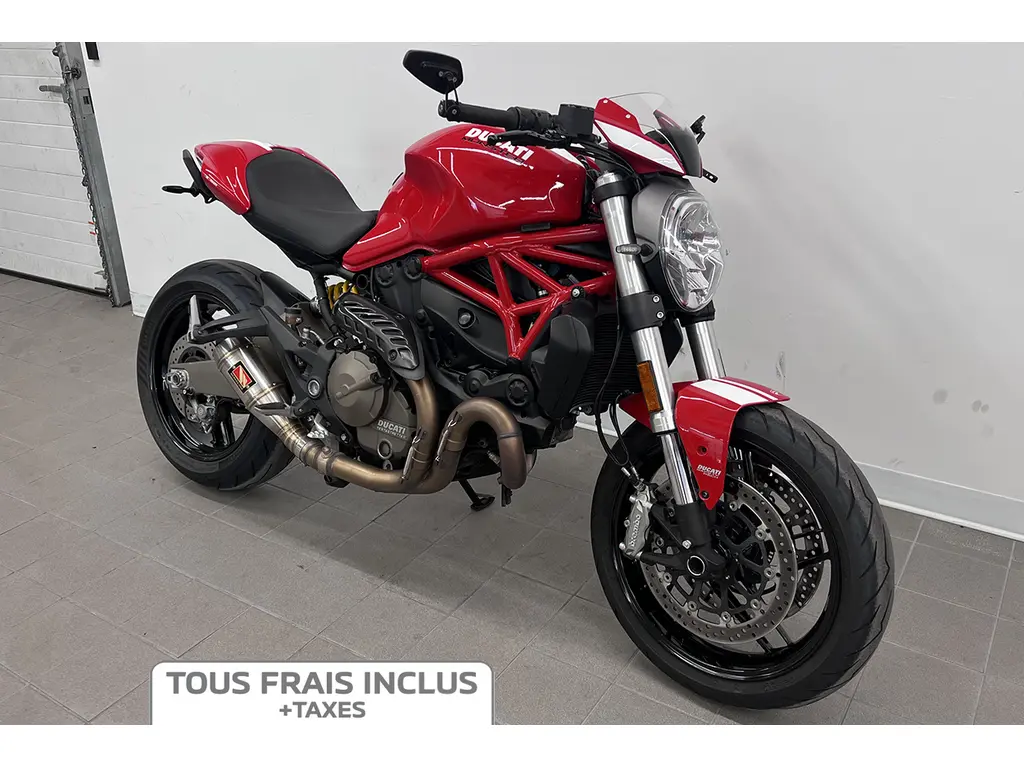 2016 Ducati Monster 821 ABS - Frais inclus+Taxes