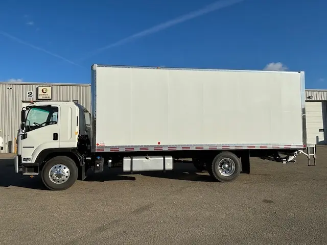 2025 Isuzu FVR - 24' Van Body with tail gate