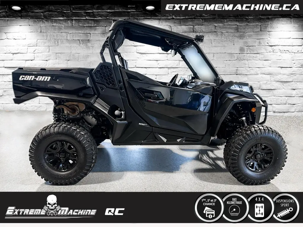 Can-Am COMMANDER XT 1000R DPS 2023 - SEULEMENT 188KM - COMME NEUF!!!