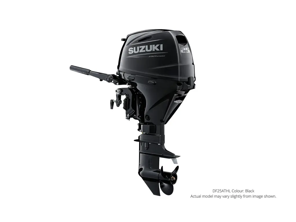 Suzuki 25HP,ESTART,SHORT SHAFT,MAN. TILT,TILLER HANDLE  2024