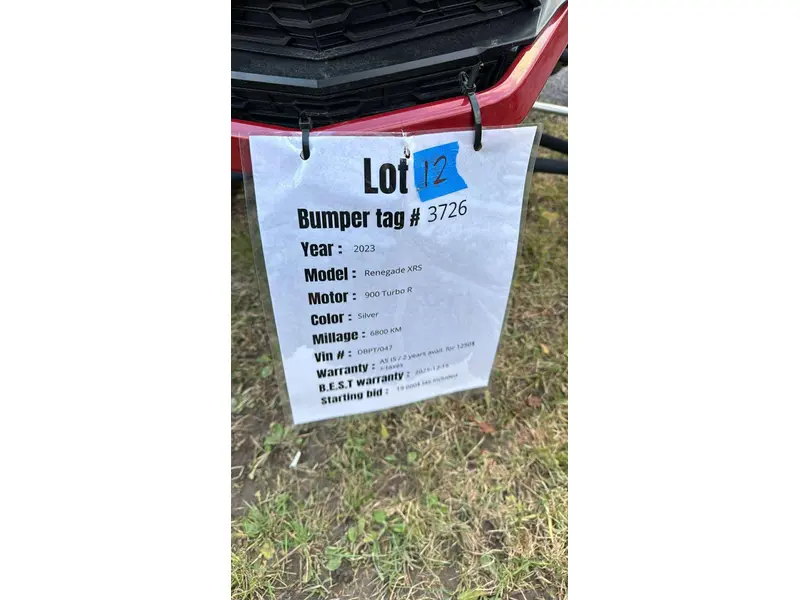 2023 Ski-Doo RENEGADE X-RS 900R w/SMART-SHOX