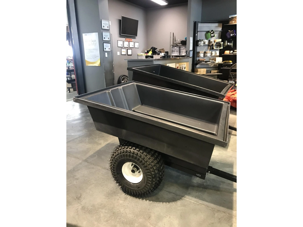 2024 Paddle Plastics Ltd. 4' Single Axle Slope Back alt