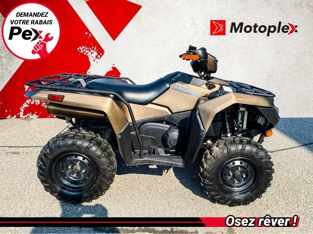 2019 Suzuki kingquad 750 XP