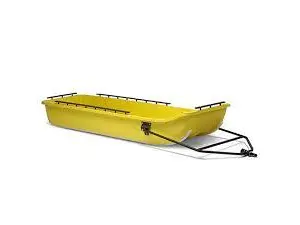 2023 Other BIG YELLOW BOGGAN SLEIGH WITH RAILS - 106" (L) X 36" (W) X 24" (D) - Equinox