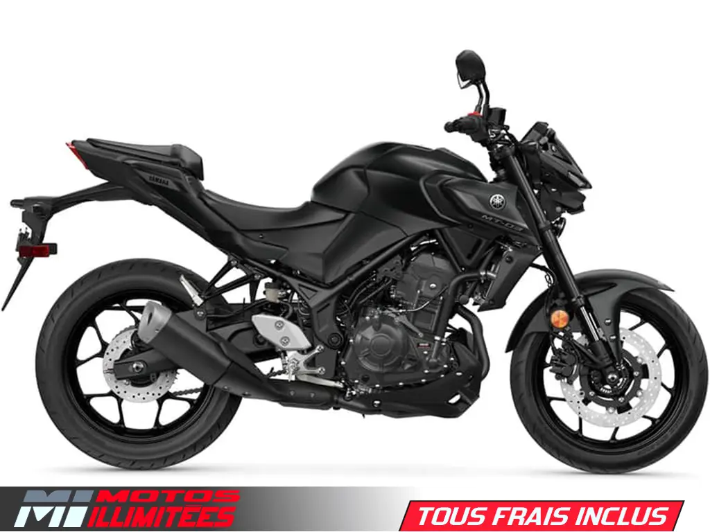 2025 Yamaha MT-03 Frais inclus+Taxes