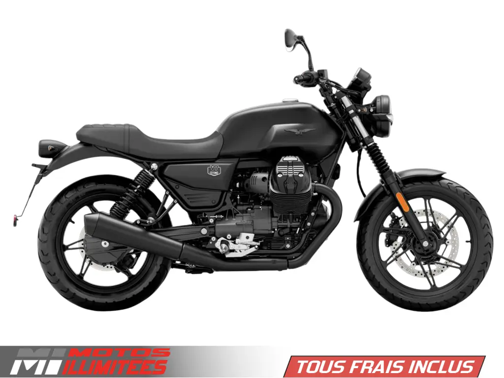 2025 Moto Guzzi V7 Stone Pré-commande. Frais inclus+Taxes