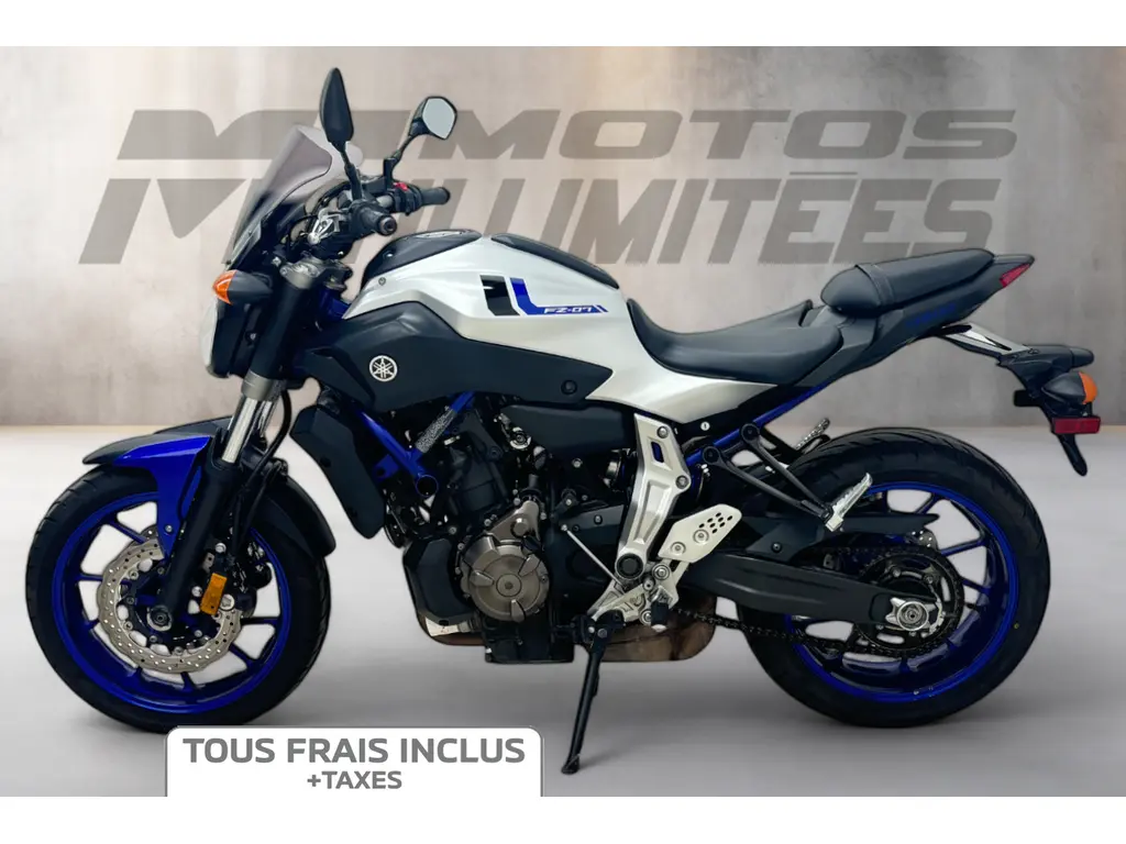 2016 Yamaha FZ-07 - Frais inclus+Taxes