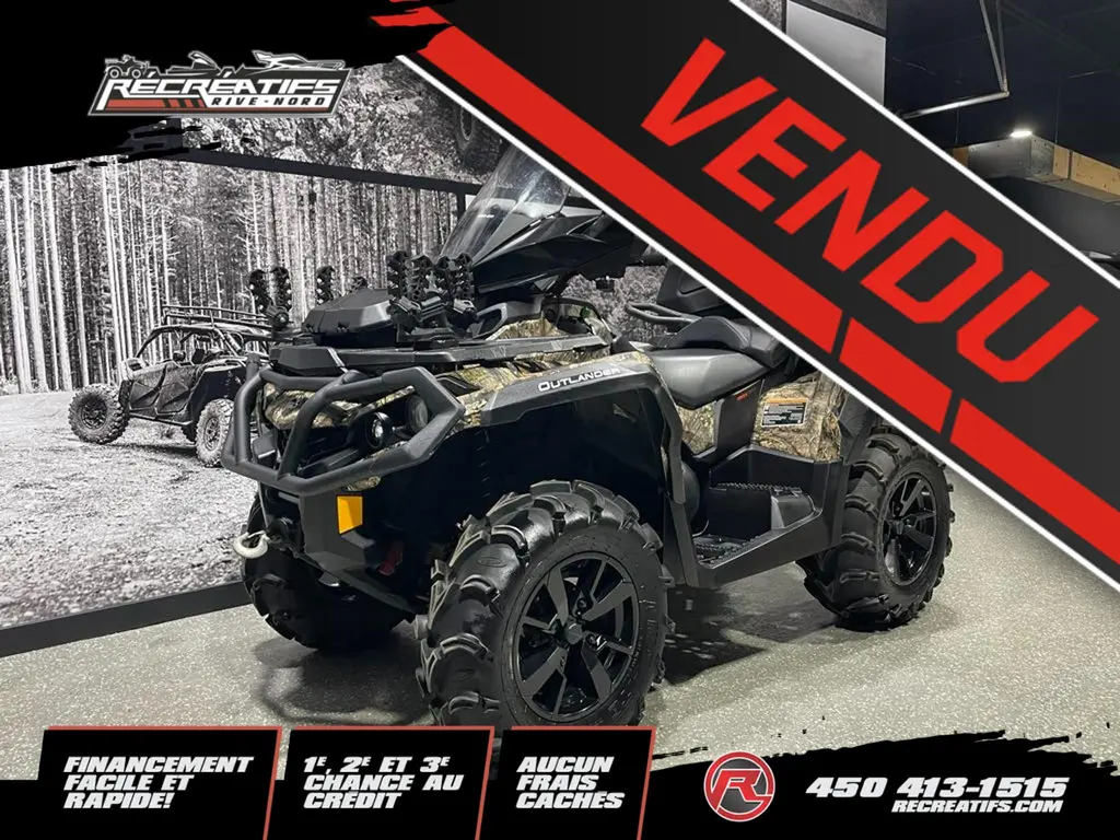 Can-Am OUTLANDER MAX 850 XT MOSSY OAK 2019 - **BAS KILOMÉTRAGE!!**