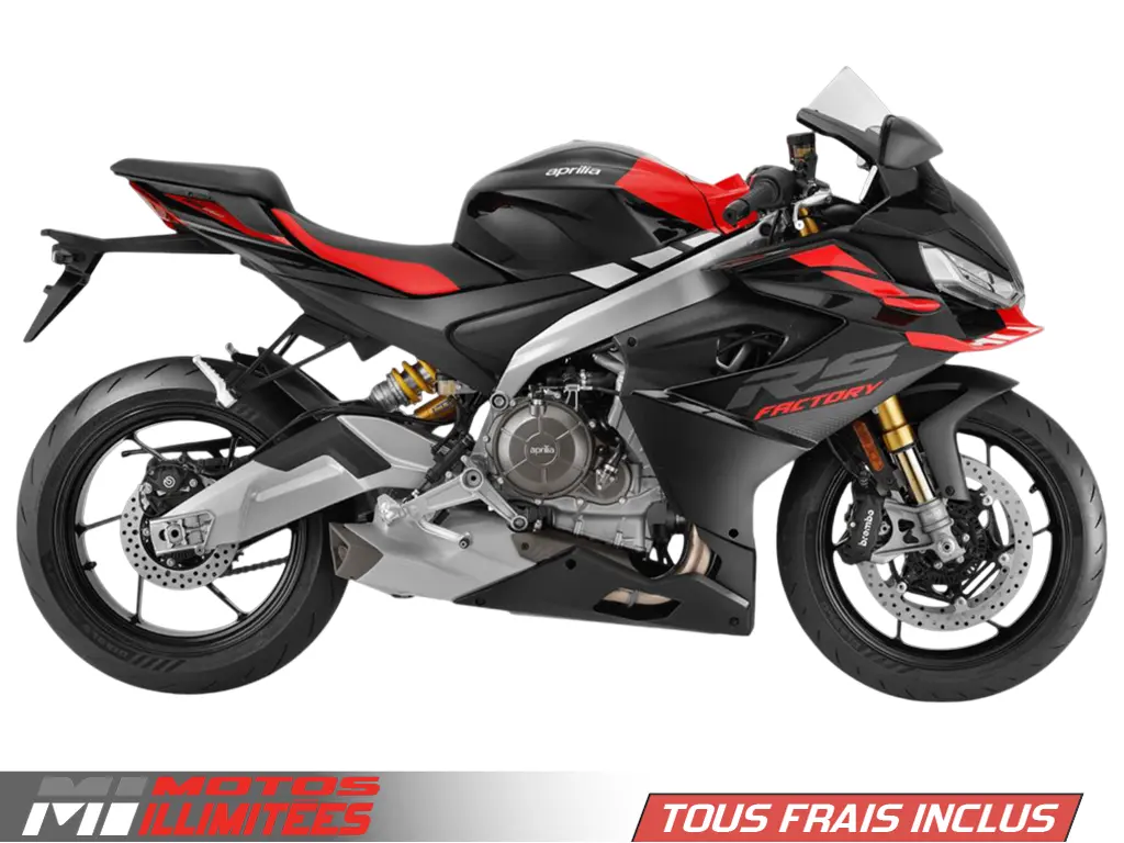 2025 Aprilia RS 660 Factory Pré-commande. Frais inclus+Taxes