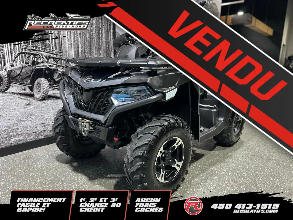 CFMOTO CFORCE 600 EPS TOURING 2021 - **VRAI 2 PLACES!**