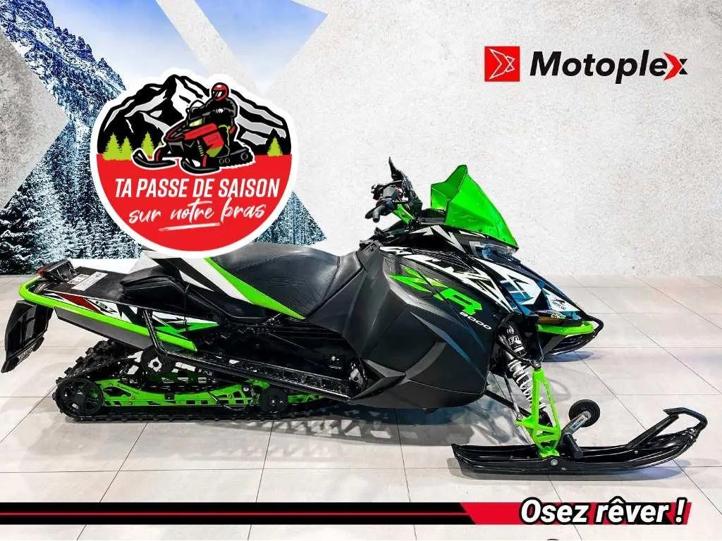 2018 Arctic Cat ZR 8000 LIMITED 137 QS3