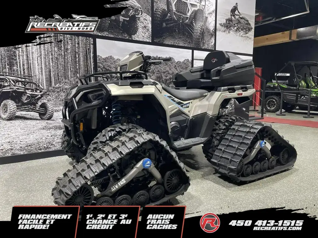 Polaris SPORTSMAN 570 RIDE COMMAND EDITION 2023 - **COMME NEUF ET GARANTIE 2026!!**