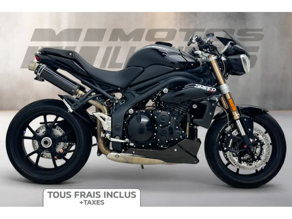 2013 Triumph Speed Triple 1050 ABS Frais inclus+Taxes