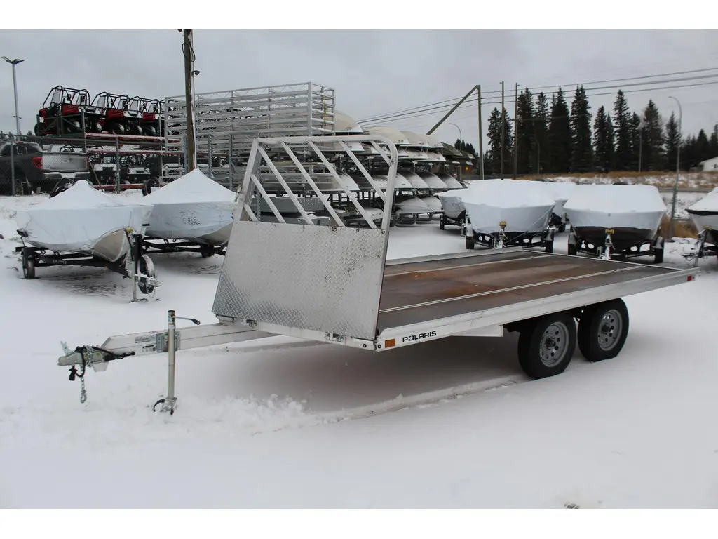 2024 Polaris Trailers Snowmobile Drive On/Off PFS101x14LV Braked 