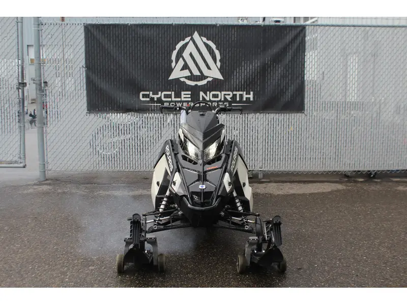 2025 Polaris 650 RMK SP 155 Mirage Gray / Gloss Black