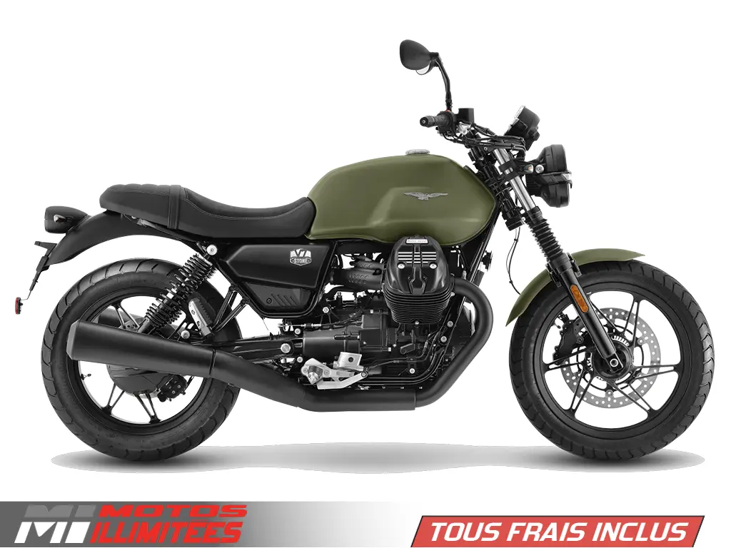 2024 Moto Guzzi V7 Stone Frais inclus+Taxes