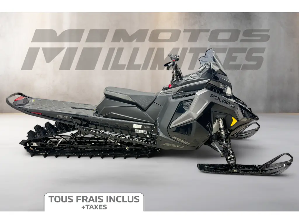 2022 Polaris 850 PRO RMK 155 x 2.6 Frais inclus+Taxes