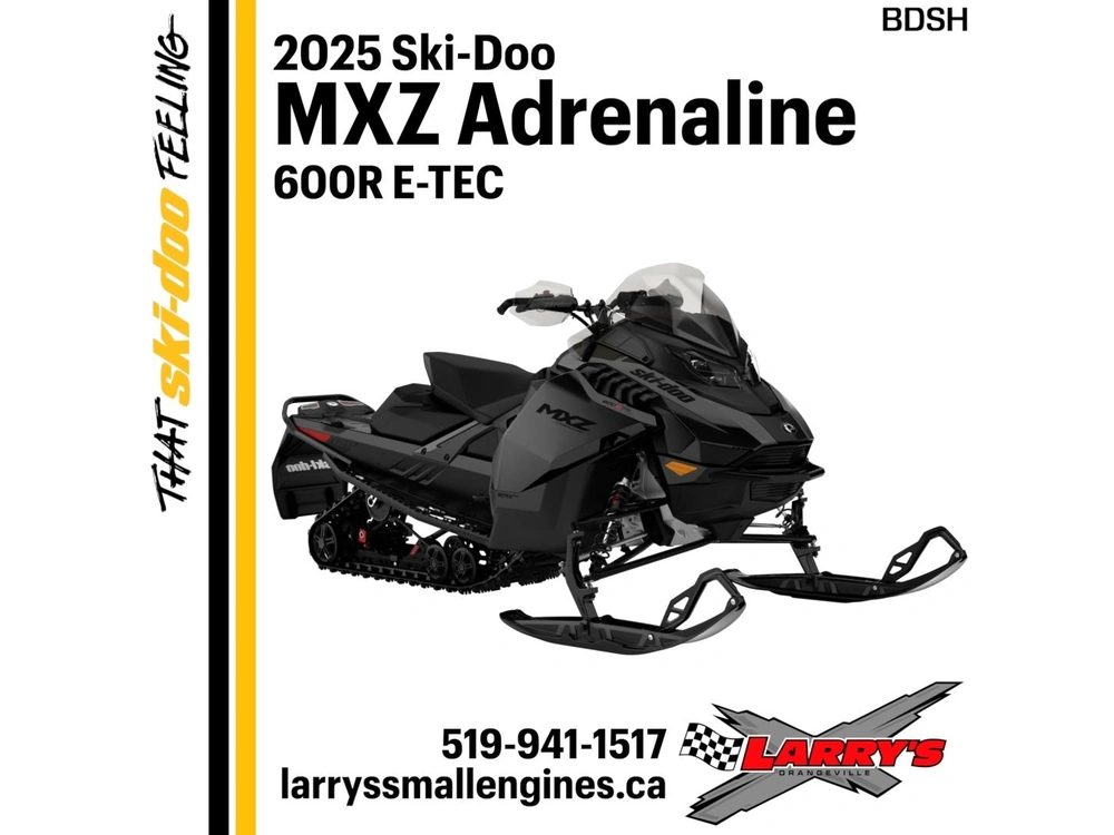 2025 Ski-doo Mxz Adrenaline 600r E-tec 129 Bdsh alt