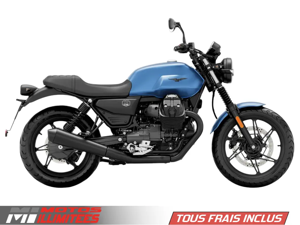 2025 Moto Guzzi V7 Stone Pré-commande. Frais inclus+Taxes