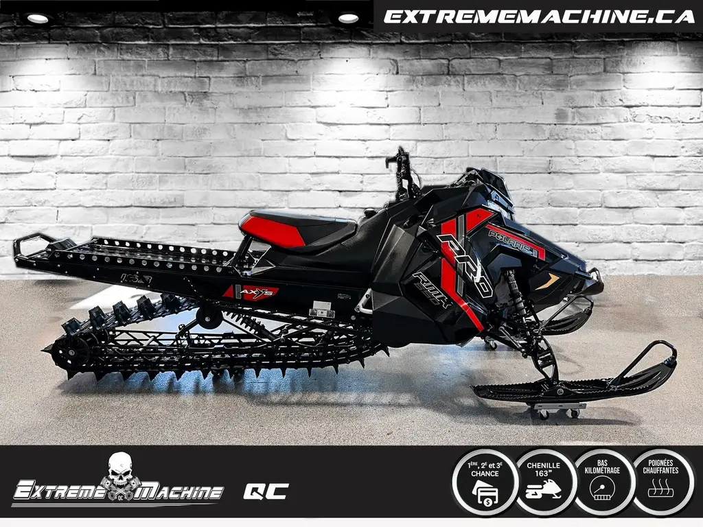 2021 Polaris 850 PRO RMK 163 SEULEMENT 2541KM