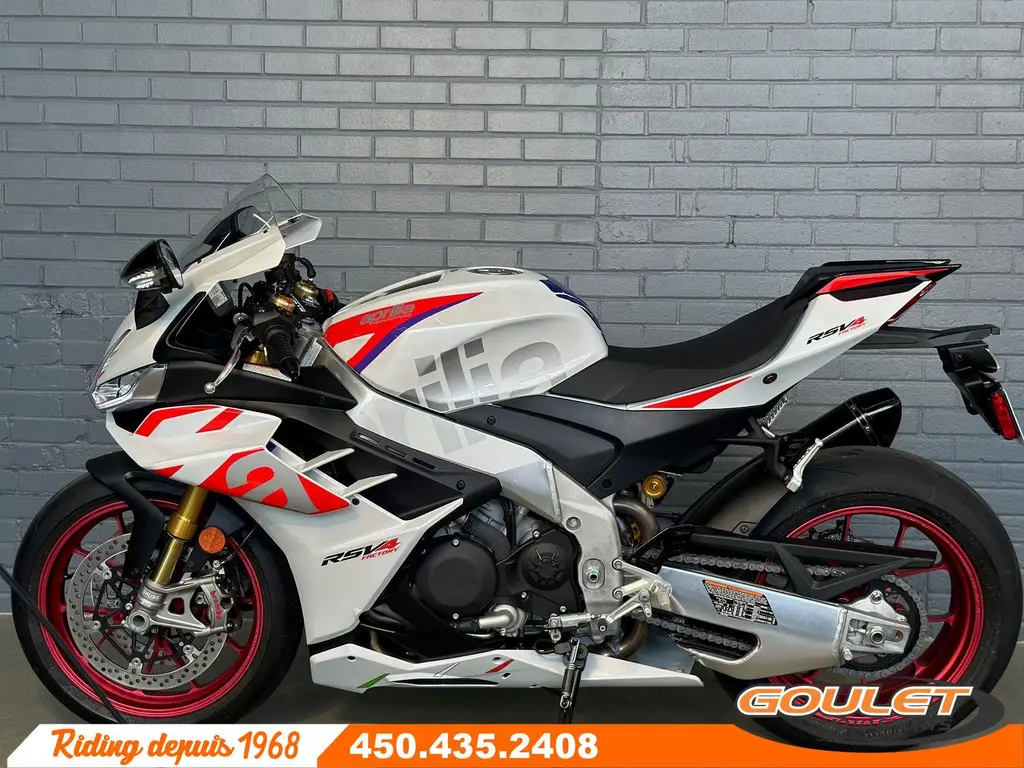 2023 Aprilia RSV4 1100 FACTORY White Speed