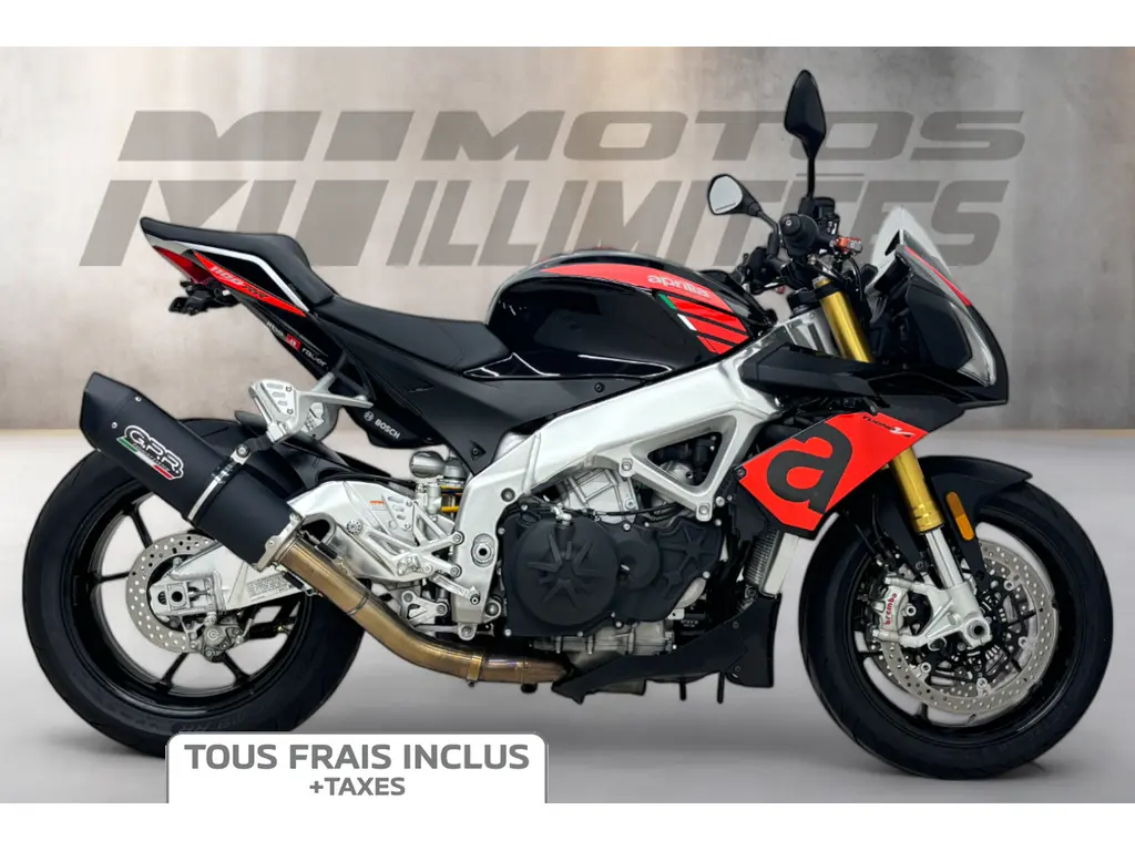 2017 Aprilia Tuono V4 1100 RR ABS Frais inclus+Taxes