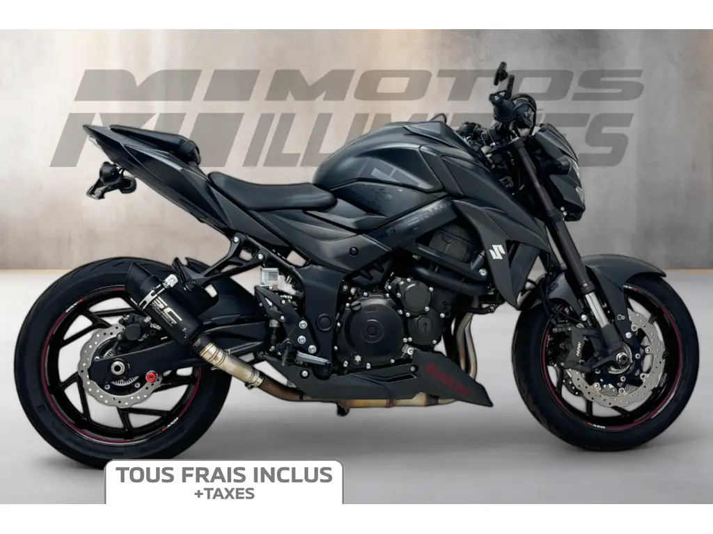 2018 Suzuki GSX-S750 ABS Frais inclus+Taxes