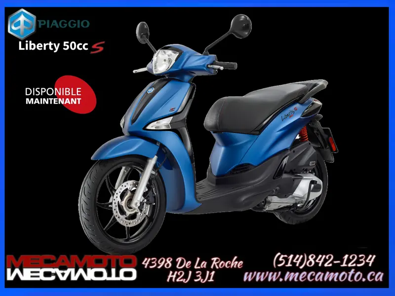 2025 Piaggio Liberty 50 S