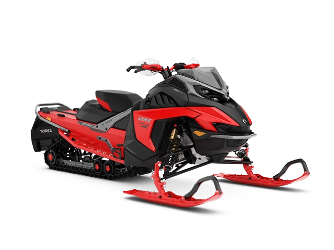 2024 Lynx Rave Re 850 E-tec Ice Ripper Xt 1.25 Es 10.25t - Viper Red - Demo alt