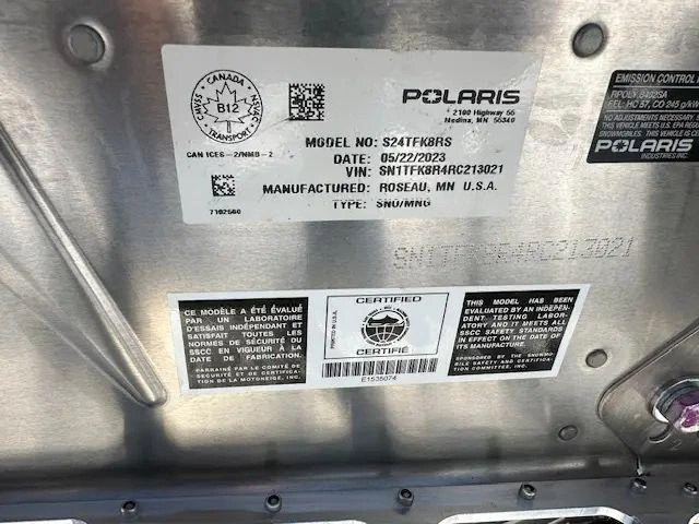 2024 Polaris 850 Pro Rmk 155 alt