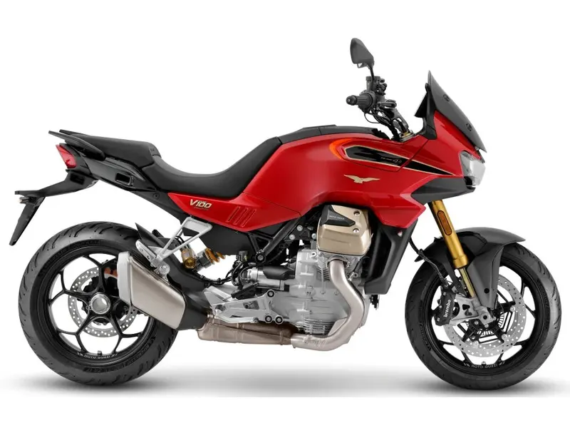 2025 Moto Guzzi V100 Mandello Wind Tunnel