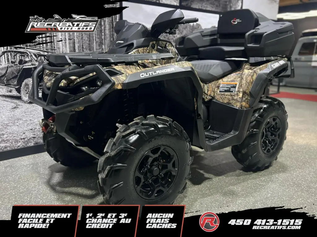 2023 Can-Am OUTLANDER 850 XT HUNTING EDITION **SKID PLATE COMPLET**