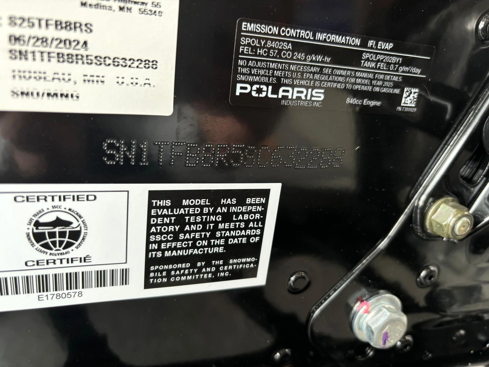 2025 Polaris 850 Rmk Sp 155 alt