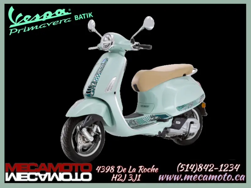 2025 Vespa Primavera 50 Batik