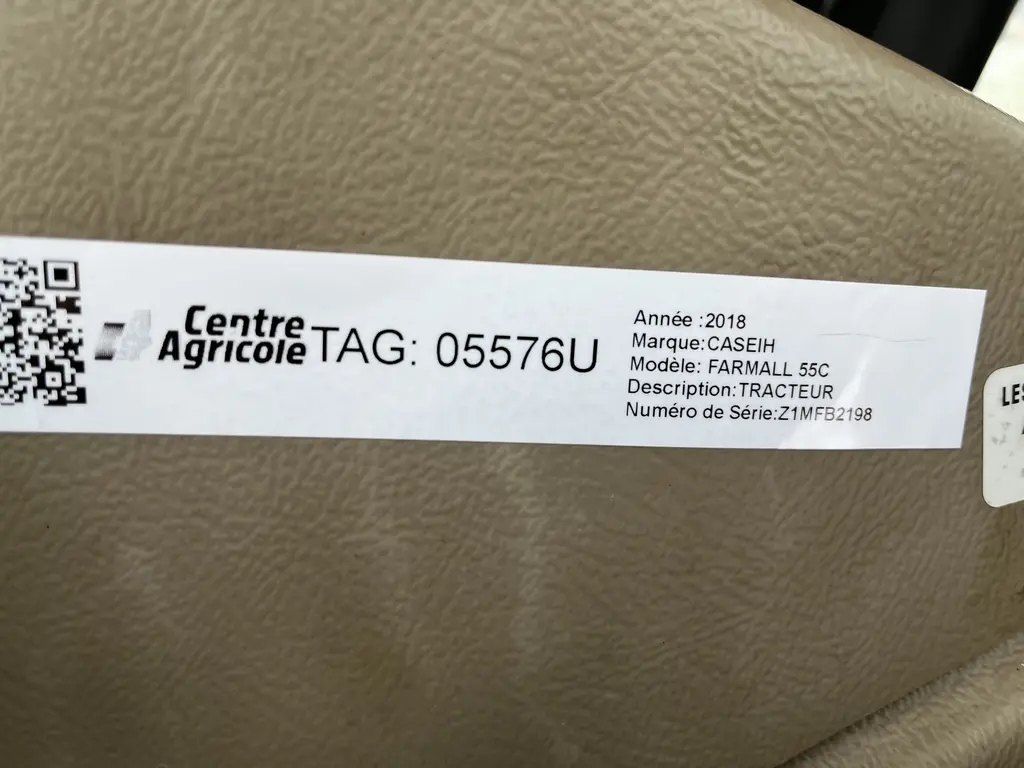 2018 Case IH Farmall 55C CVT