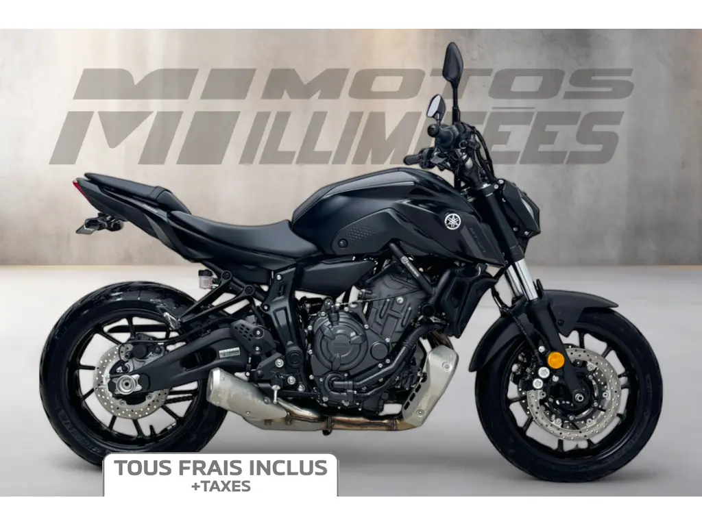 2023 Yamaha MT-07 Frais inclus+Taxes