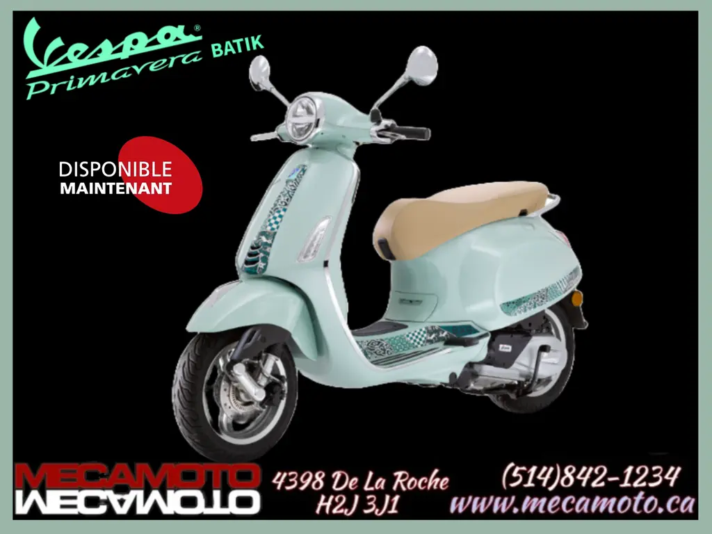 2025 Vespa Primavera 50 Batik