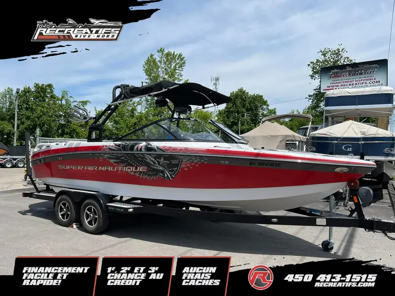 2012 SUPER AIR NAUTIQUE TEAM 230 **MODELE 23 PIEDS RARE SUR LE MARCHÉ**