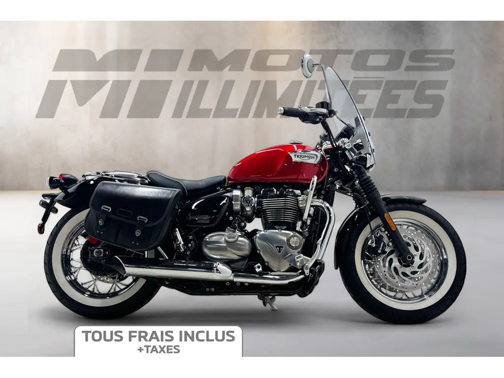 2018 Triumph Bonneville Speedmaster 1200 ABS Frais inclus+Taxes