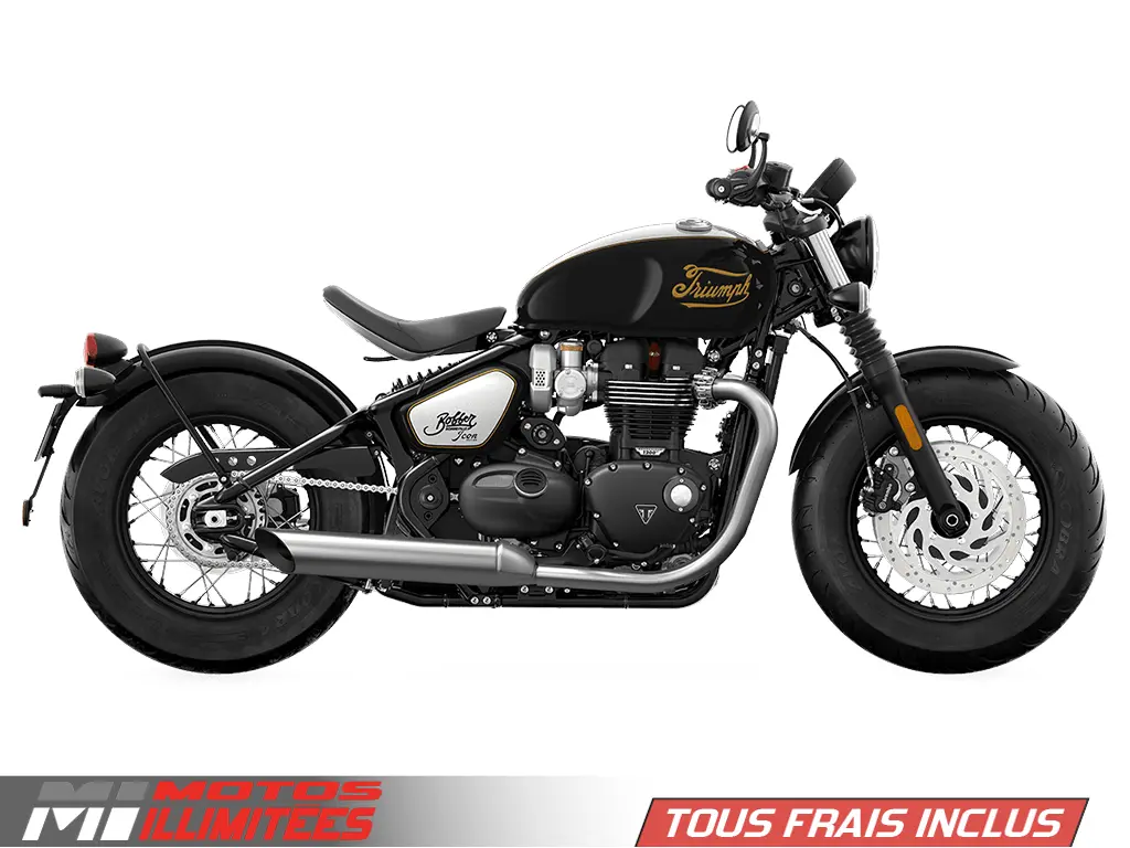 2025 Triumph Bonneville Bobber Icon Frais inclus+Taxes